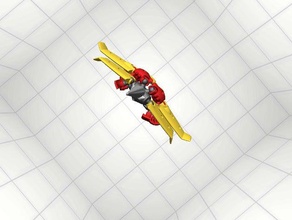 avion de chasse style jouets & jeux modiochallenge mojio défi le robot 3d print model - Mito3D