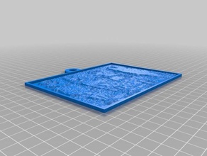 le bain des suites lithopane 2d art personnalisé 3d print model - Mito3D