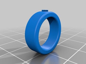 lightning bolt-ring Schmuck Ringe 3d print model - Mito3D