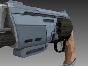 el destino de juego marca 44 pistola props del mk44 mk 3d print model - Mito3D