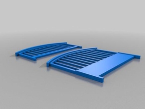 telaio del letto mobilia di modello fotogramma 3d print model - Mito3D
