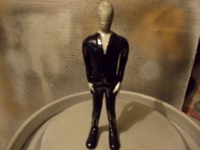 slenderman criaturas de halloween 3d print model - Mito3D