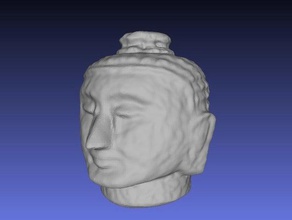 buddha head other scan 3d print model - Mito3D