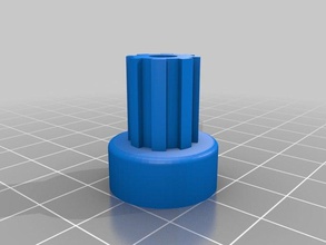 reprap mendal pulley 3d printer parts 3d print model - Mito3D
