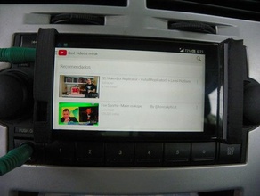o xperia p de som do carro adaptador para autostereo telefone celular 3d print model - Mito3D