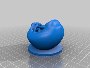 cenicero colmillos esculturas 3d print model - Mito3D