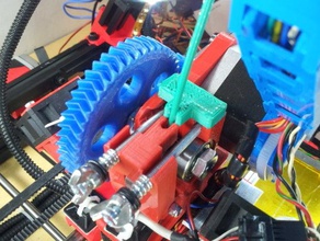 extruder filament guide 3d printer extruders guidler 3d print model - Mito3D
