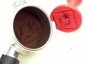 logo en relieve espresso de sabotaje cocina comedor 3d print model - Mito3D