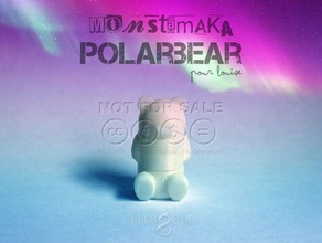 monstamaka polarbear oyuncaklar ve oyunlar hayvan bulmaca oyuncak 3d print model - Mito3D