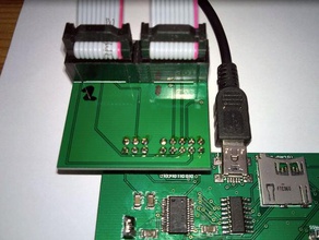 reprap discount smart controller melzi adaptor pcb 3d printer accessories adapter lcd display screen 3d print model - Mito3D