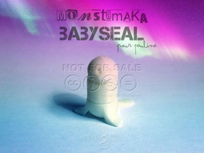 monstamaka babyseal toys & games animal puzzle seal toy 3d print model - Mito3D