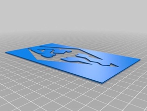 skyrim Schablone Kunst-tools kundengebundene 3d print model - Mito3D