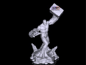 sandman escultura de la estatua escaneo 3d exploraciones & réplicas 3d-escáner Escaneo cómic los cómics estatuilla marvel comics scan 3d print model - Mito3D