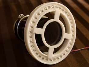 lens adapter ring lamp camera photography 3d print model - Mito3D