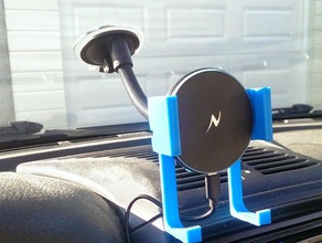 nillkin qi Ladegerät KFZ-Halterung passt das nexus 5 automotive Auto-Halterung qi-Ladegerät wireless-Ladegerät 3d print model - Mito3D