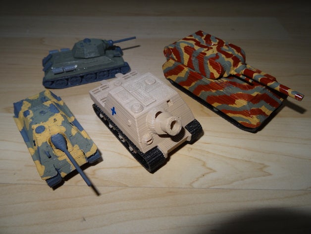 sturmtiger jagdpanzer panzer tank 3D print model - Mito3D