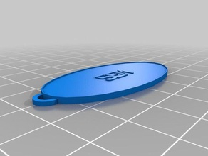 sem keychains customized 3d print model - Mito3D