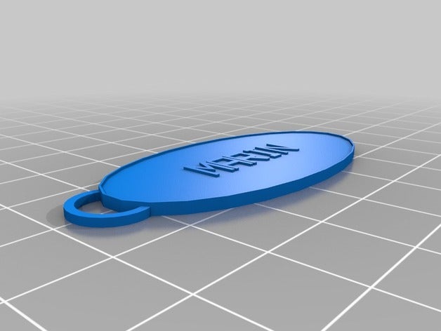 marin keychains customized 3D print model - Mito3D