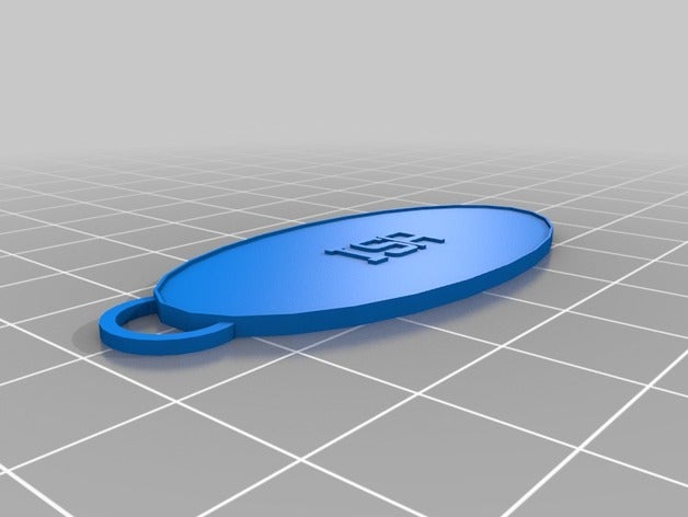 ısa Anahtarlık özelleştirilmiş 3D print model - Mito3D