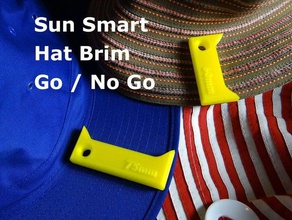 escola borda do chapéu ir, não vá aprendizagem 3d print model - Mito3D