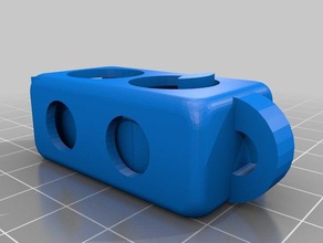 tensão braçadeira de material fino ferramentas manuais grampo fixação openscad corda 3d print model - Mito3D