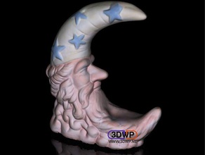 moon Figur statue 3d-scan scans & Replikate 3d-scanner Mond scan Skulptur 3d print model - Mito3D