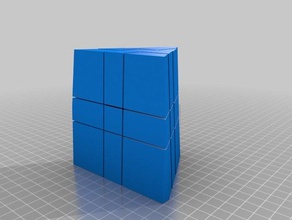 rubik's custom 1 puzzles customized 3d print model - Mito3D