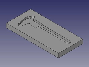 Messschieber-box Werkzeug-Halterungen & - Boxen Bremssattel Bremssattel-Halter 3d print model - Mito3D