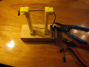 plastic helping hands hand tools solder soldering 3d print model - Mito3D