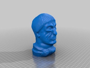 tête laide de réponse défi sculptures mcz pros visage la révéler 3d print model - Mito3D