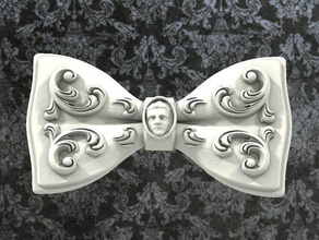 bowtie redux accessories baroque neckwear rococo 3d print model - Mito3D