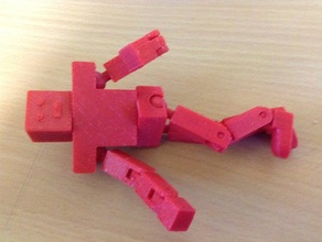 Knickarmroboter Modell-Roboter action-Figur Roboter 3d print model - Mito3D
