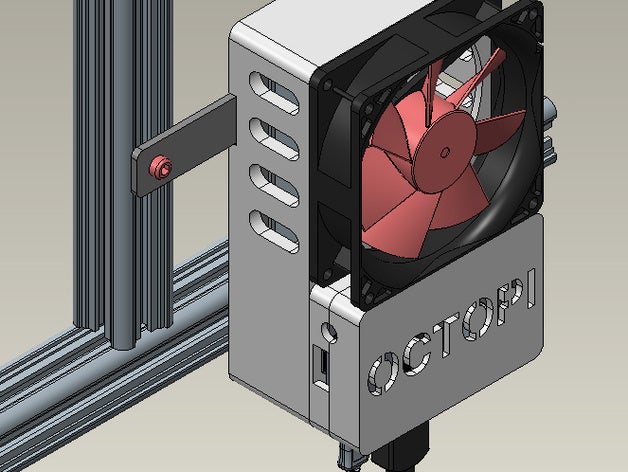 box k8200 controller fan raspberry pi b+ 3d Drucker Zubehör b 3D print model - Mito3D