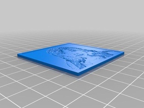 yung 1 2d art personnalisé 3d print model - Mito3D