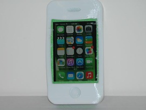 extremadamente durable caso de iphone 4 el teléfono móvil iphone4 4s del resistente 3d print model - Mito3D