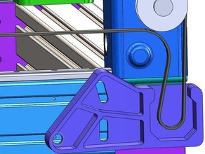 nema 23 stepper mount 3d printer parts mitus corner 3d print model - Mito3D