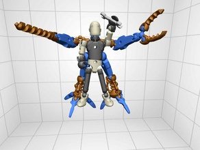 ingeniero de exoesqueleto juegos y juguetes modiochallenge 3d print model - Mito3D
