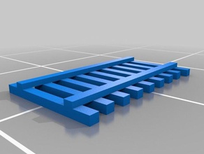 meine angepasste ho Skala Zaun Gebäude & Strukturen kundengebundene 3d print model - Mito3D
