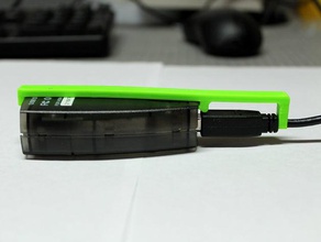 tripp-lite keyspan usb cord retainer computer serial 3d print model - Mito3D