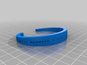 3 pulseiras personalizado 3d print model - Mito3D