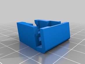 rigidbot yatak kablo klipsi ısıtmalı 3d yazıcı aksesuarları 3d print model - Mito3D
