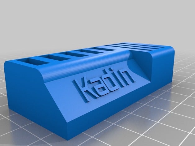 özelleştirilmiş usb sd kart sahibi kadin organizasyon 3D print model - Mito3D