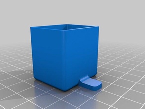 very neat little 3 drawer storage container containers customized 3d print model - Mito3D