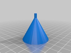 customized funnel-kadin 3d print model - Mito3D