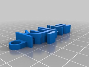 kylie organización personalizado 3d print model - Mito3D