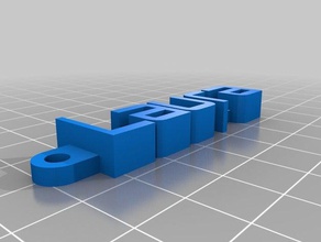 laura organization customized 3d print model - Mito3D