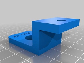 holder inductive sensor 3d printer parts gregs wade groovemount prusa i3 z probe 3d print model - Mito3D