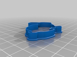 stagionale cookie cutter generatore cucina pranzo su misura customizer openscad parametrico utile 3d print model - Mito3D