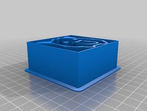 poro el cortador de la galleta cocina y comedor personalizado 3d print model - Mito3D