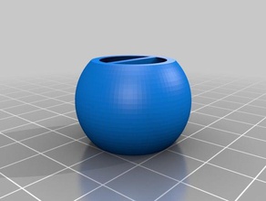 my customized excenter ball toys & games 3d print model - Mito3D